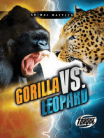 Gorilla vs. Leopard