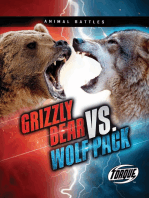 Grizzly Bear vs. Wolf Pack