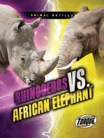 Rhinoceros vs. African Elephant