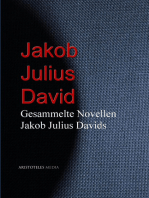 Gesammelte Novellen Jakob Julius Davids