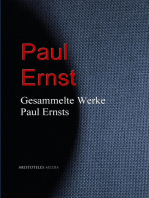 Gesammelte Werke Paul Ernsts