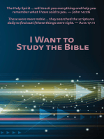 I Want to Study the Bible