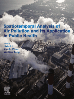 Spatiotemporal Analysis of Air Pollution and Its Application in Public Health