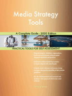 Media Strategy Tools A Complete Guide - 2020 Edition