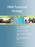 HRM Functional Strategy A Complete Guide - 2020 Edition