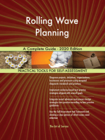 Rolling Wave Planning A Complete Guide - 2020 Edition