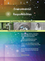 Environmental Responsibilities A Complete Guide - 2020 Edition