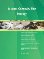 Business Continuity Plan Strategy A Complete Guide - 2020 Edition