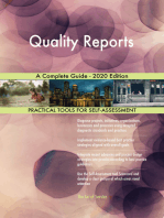 Quality Reports A Complete Guide - 2020 Edition