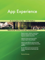 App Experience A Complete Guide - 2020 Edition