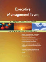 Executive Management Team A Complete Guide - 2020 Edition
