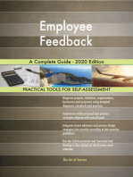 Employee Feedback A Complete Guide - 2020 Edition