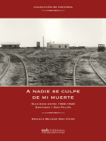 A nadie se culpe de mi muerte: Suicidios entre 1920-1940. Santiago y San Felipe