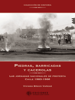 Piedras, barricadas y cacerolas: Las jornadas nacionales de protesta Chile 1983-1986