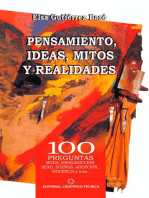 Pensamientos, ideas, mitos y realidades: 100 preguntas. Moda, drogadicción, sexo, sueños, adopción, violencia y mas...