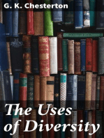 The Uses of Diversity: A book of essays