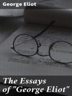 The Essays of "George Eliot": Complete