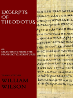 Excerpts of Theodotus: Or Selections from the Prophetic Scriptures