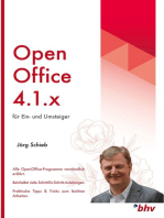 OpenOffice 4.1.3 - Taschenbuch
