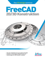 FreeCAD 2D/3D Konstruktion: Das Einsteigerseminar