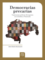 Democracias precarias. Trayectorias políticas divergentes en Colombia y Venezuela