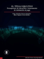 El título ejecutivo: presupuesto de ejecución e instrumento de intimación al pago