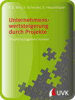 Unternehmenswertsteigerung durch Projekte: Projektmanagement konkret