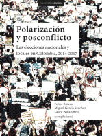 Polarización y posconflicto: las elecciones nacionales y locales en Colombia 2014-2017