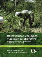 Restauración ecológica y gestión colaborativa: para un producto turístico de naturaleza en Cajibío (Cauca, Colombia)