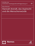 Hannah Arendt, das Asylrecht und die Menschenwürde