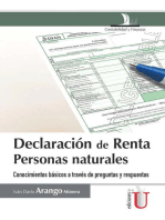 Declaración de renta personas naturales: Conocimientos básicos a través de preguntas y respuestas