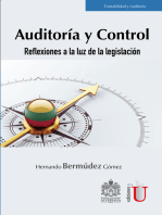 Auditoría y control: Reflexiones a la luz de la legislación