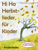 Hi Ha Herbstlieder für Kinder - Kinderlieder: Das Liederbuch mit allen Texten, Noten und Gitarrengriffen zum Mitsingen und Mitspielen