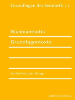 Soziosemiotik: Grundlagentexte