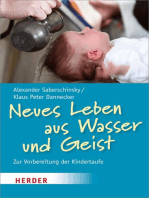 Neues Leben aus Wasser und Geist