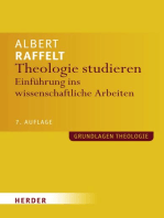 Theologie studieren: Einführung ins wissenschaftliche Arbeiten