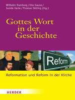 Gottes Wort in der Geschichte: Reformation und Reform in der Kirche