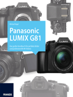 Kamerabuch Panasonic Lumix G81: Das große Handbuch für perfekte Bilder und professionelle 4K-Videos