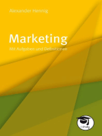 Marketing: Mit Aufgaben und Definitionen