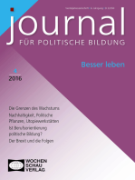 Besser leben: Journal für politische Bildung 4/2016