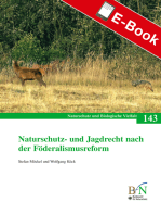 Naturschutz- und Jagdrecht nach der Förderalismusreform: Naturschutz und Biologische Vielfalt Heft 143