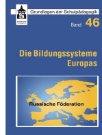 Die Bildungssysteme Europas - Russische Föderation, Russland: Russische Föderation, Russland
