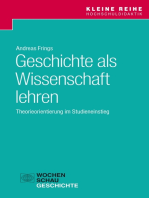 Geschichte als Wissenschaft lehren: Theorieorientierung im Studieneinstieg