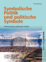 Symbolische Politik und politische Symbole: Dimensionen politischer Kultur