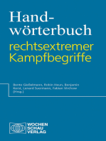 Handwörterbuch rechtsextremer Kampfbegriffe