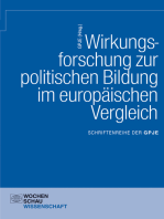 Wirkungsforschung zur politischen Bildung im europäischen Vergleich