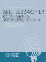 Beutelsbacher Konsens und politische Kultur: Siegfried Schiele und die politische Bidung