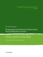 Kompetenzorientiertes historisches und politisches Lernen: Methodische und didaktische Annäherungen für Geschichte, Sozialkunde und Politische Bildung