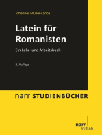 Latein für Romanisten: Ein Lehr- und Arbeitsbuch