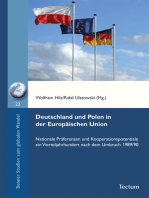Deutschland und Polen in der Europäischen Union: Nationale Präferenzen und Kooperationspotentiale ein Vierteljahrhundert nach dem Umbruch 1989/90